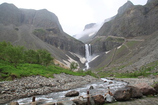山间瀑布溪流美景