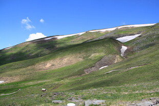 高山绿野间的自然美景