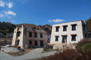 废弃楼房 尽显岁月沧桑