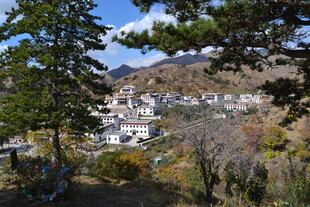 山间村落美景