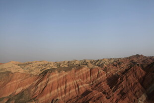壮丽丹霞地貌景观
