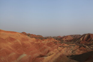 壮丽丹霞地貌景观