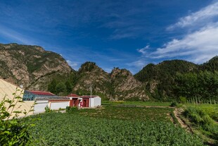山间田园风光美景