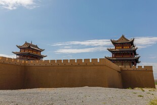 嘉峪关古建筑景观