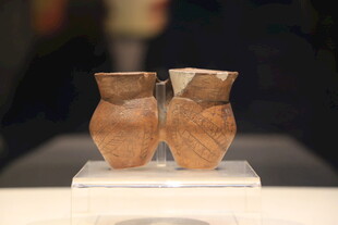 双陶瓶文物展示