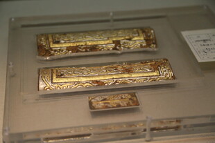 古代精美金属长条状器物