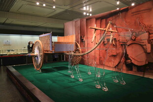 古代水利器械展示场景