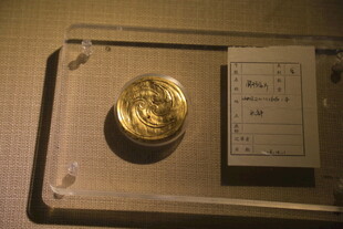 金色古币展示