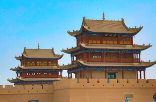 嘉峪关古建筑景观
