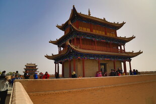 中式古建筑楼阁风景