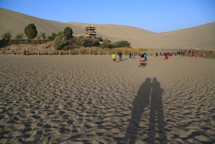 沙漠漫步场景