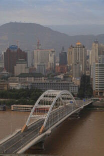 兰州城市桥梁风光