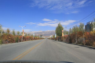 秋日公路风景