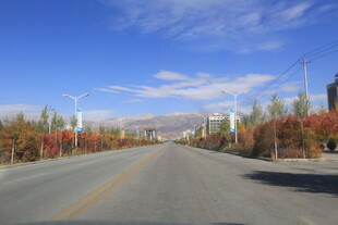 秋日公路风景
