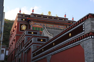 藏式建筑外观风采