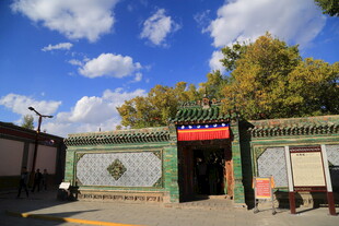 中式传统门楼景观