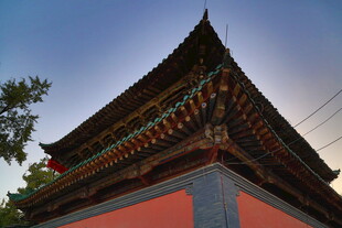 中式古建筑一角