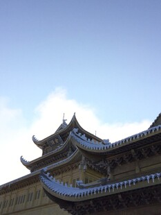 中式古建筑飞檐