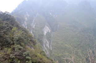 山间壮丽峡谷景观