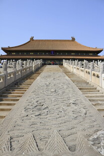 故宫太和殿前的精美石雕