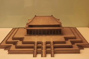 古代宫殿建筑模型