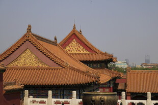 中式古建筑屋顶景观