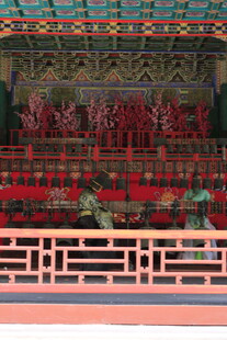 中式古建筑内景精美装饰