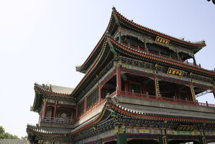 中式古建筑楼阁景观