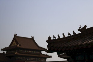 中式古建筑屋顶景观