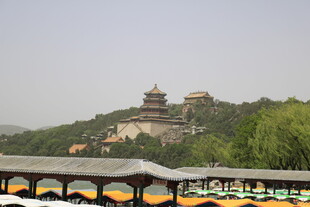 颐和园佛香阁远景景观