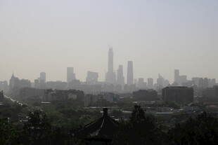 北京城市天际线景观