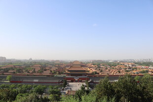 俯瞰故宫古建筑群