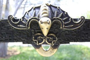 复古精美金属门环装饰