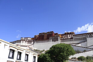 布达拉宫壮丽景观