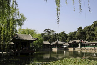 江南水乡中式园林景观