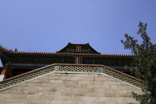 中式古建筑屋顶景观