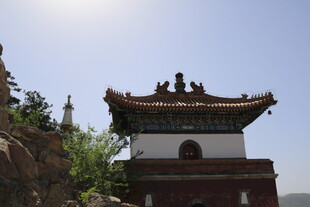 古雅中式建筑屋顶景观