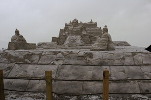 壮观精美大型户外沙雕作品