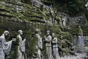 石窟佛教雕像景观