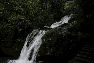 山间小瀑布 自然之美景