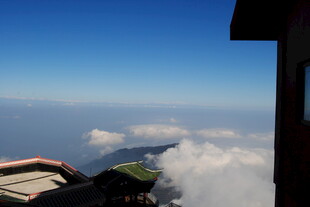 高山云海观景台美景