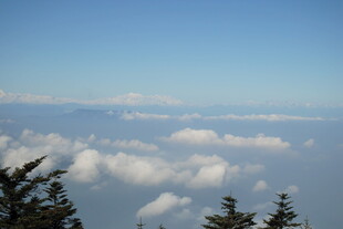 山顶云海景观