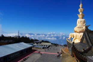 山顶金塔景观