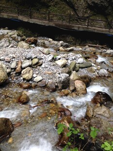 山间溪流 石间潺潺流水