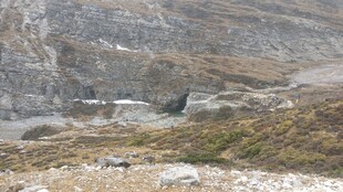 壮观露天矿场景观