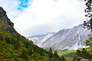 山间绿野 壮丽山景风光