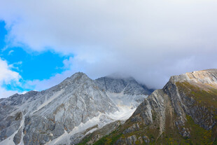 壮丽雪山美景 稻城