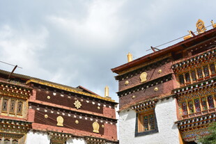 藏式建筑风貌 稻城