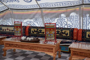 民族风室内装饰布置场景
