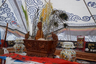 中式传统祭祀场景布置